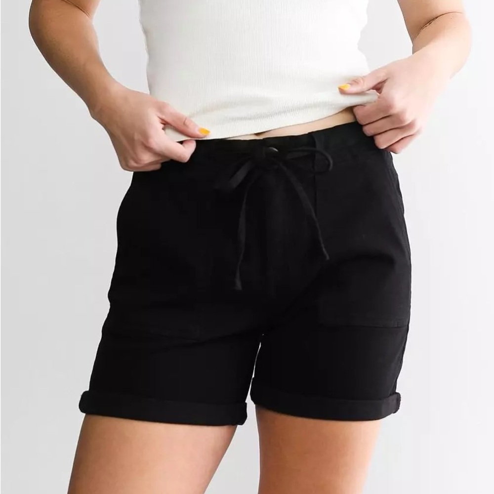 Buckle BKE Parker Stretch Cuffed Short In Black Size‎ 30